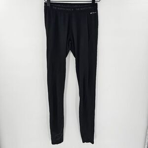 North face warm leggings long johns snow pants small womens black flash dry